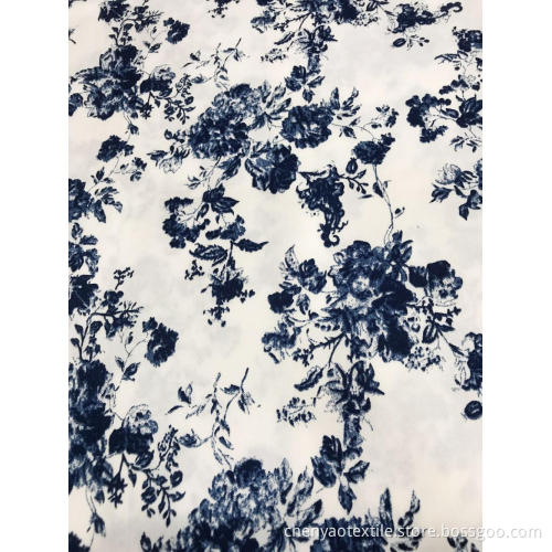 Cotton Spendex Printed Fabric